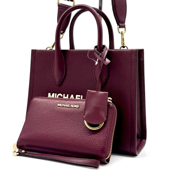 Michael Kors Mirella Small Logo Crossbody Bag & Matching Phone Case Wallet